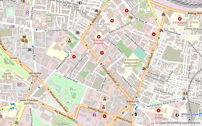 Cunningham Road location map