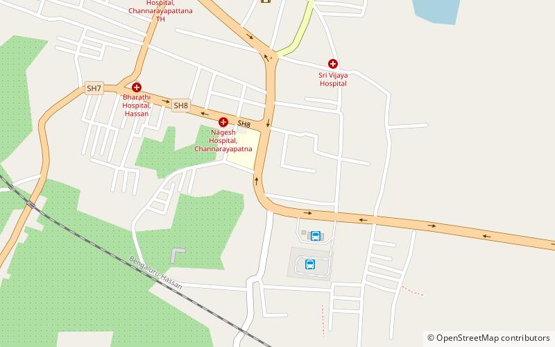 Channarayapatna location map