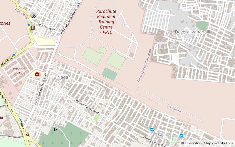 devara jeevanahalli bengaluru location map
