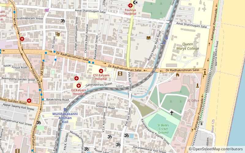 Chennai Citi Centre location map