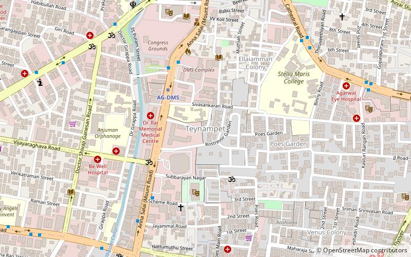 Teynampet location map