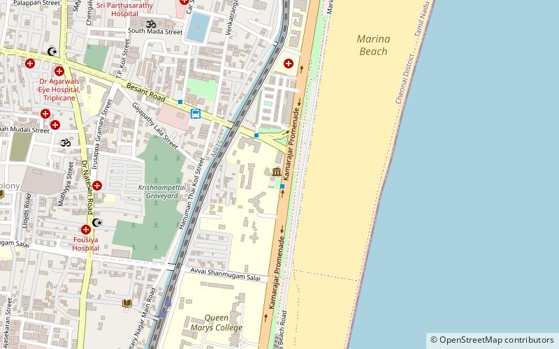 Vivekananda House location map
