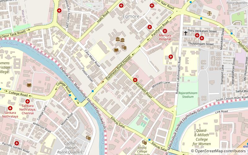 alsa mall madras location map