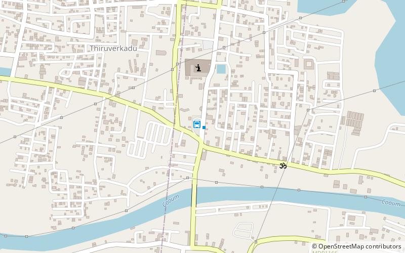 Tiruverkadu location map