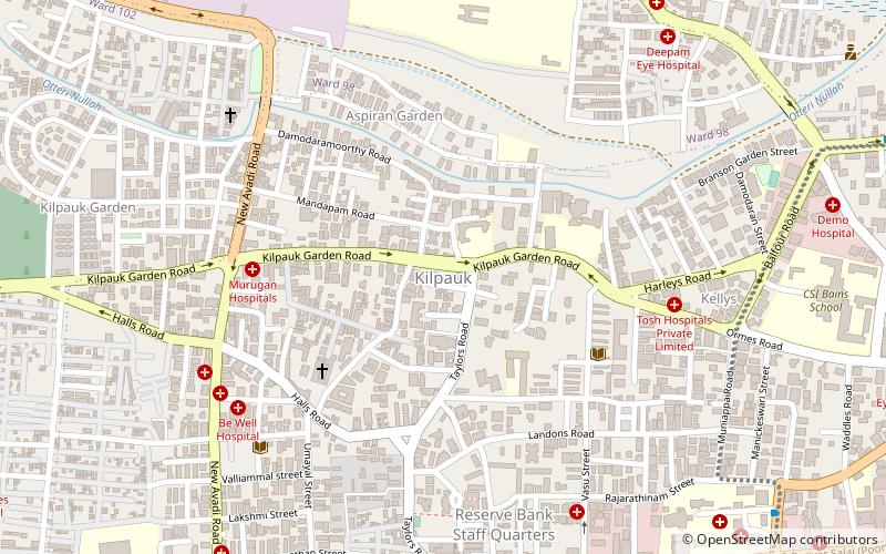 Kilpauk location map
