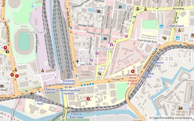 Mint Street location map
