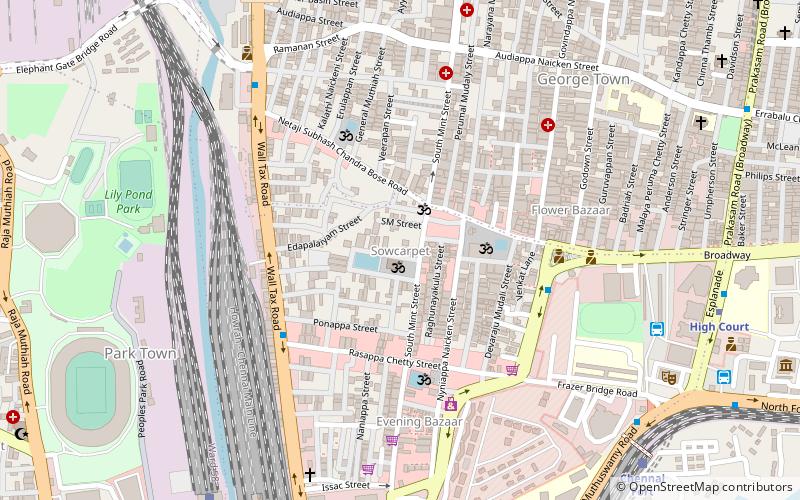 Sowcarpet location map