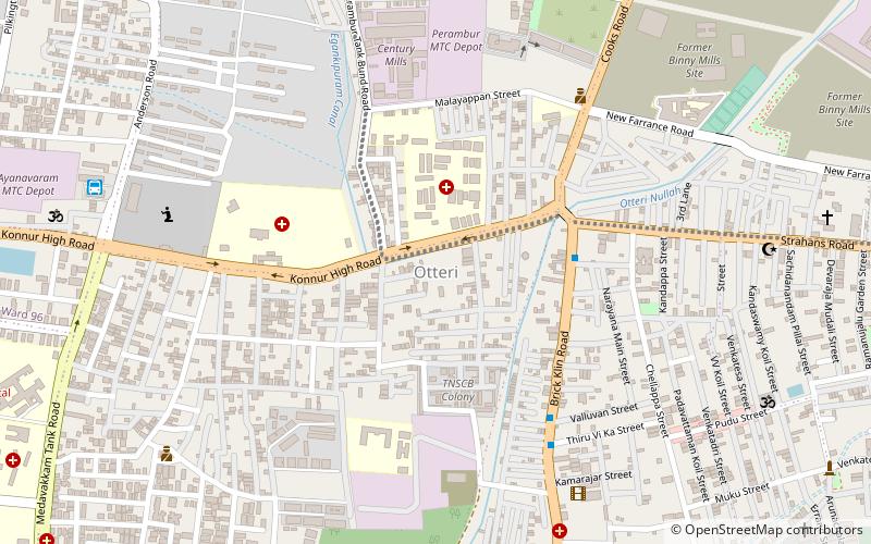 otteri ambattur location map
