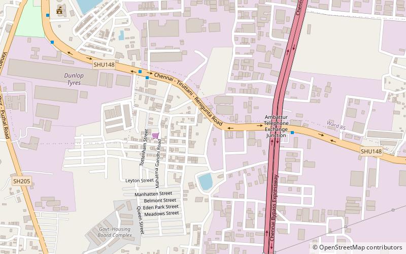 ambattur location map