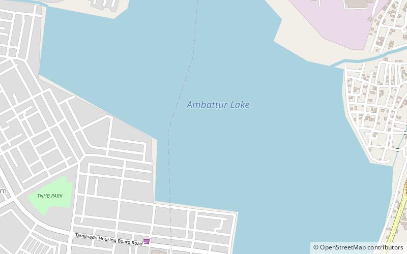 ayanambakkam lake ambattur location map