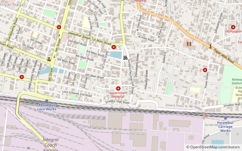 Agaram location map