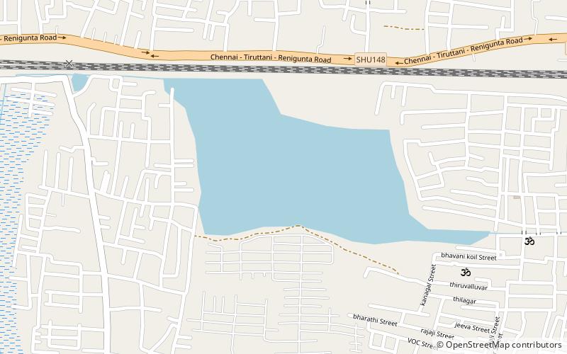 vilinjiyambakkam lake ambattur location map