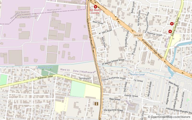 sembium ambattur location map