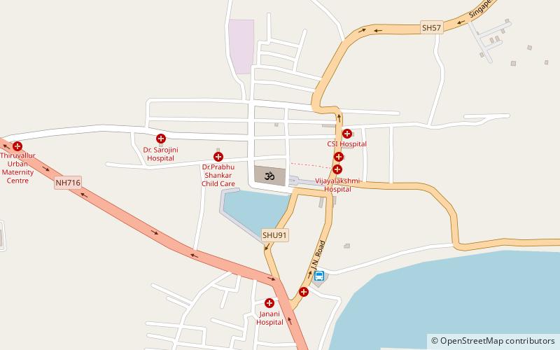 Thiruevvul location map