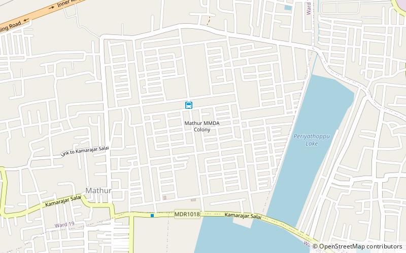 mathur chennai location map