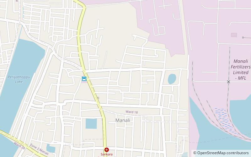 chinnasekkadu location map