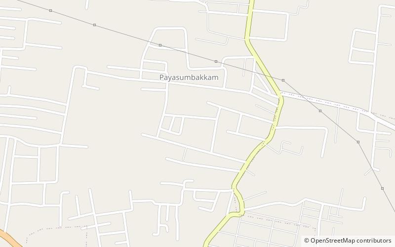 senthil nagar madras location map