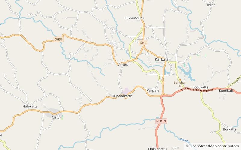 grotto karkala location map