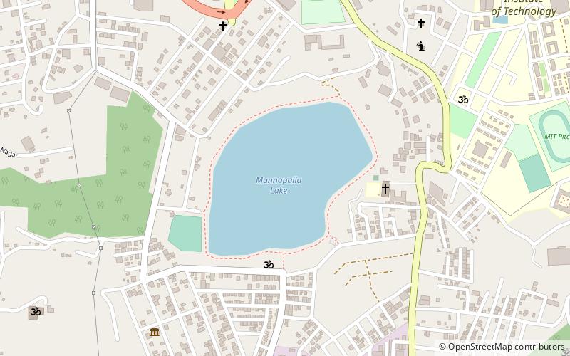 manipal lake udupi location map