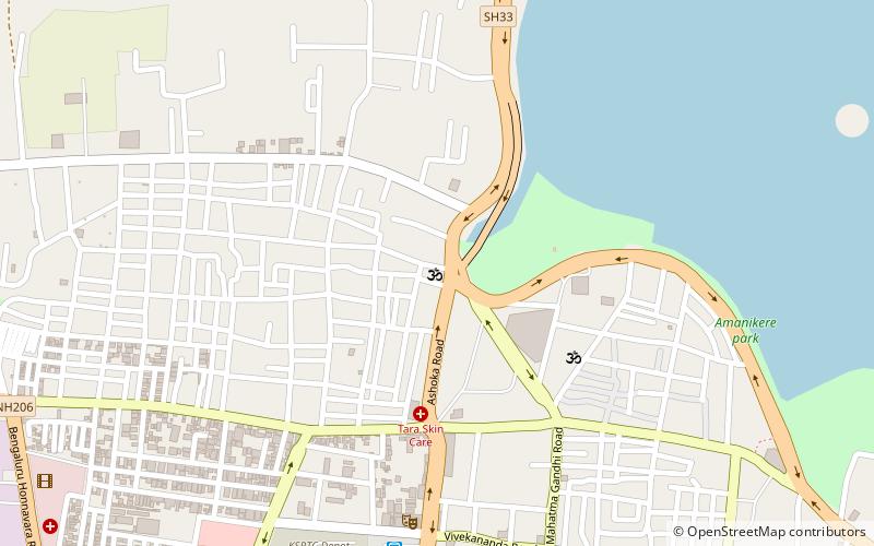 kote anjaneya tumakuru location map