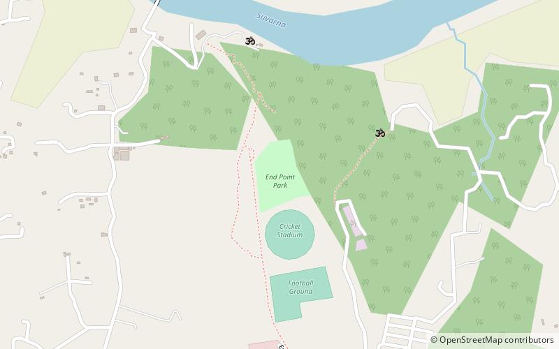 manipal end point park udupi location map