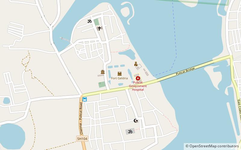 Fort Geldria location map