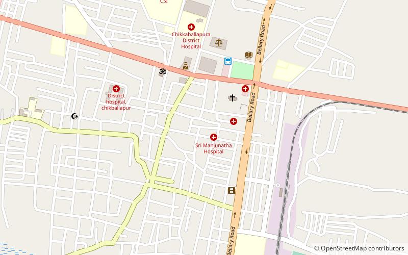 Chikkaballapur location map
