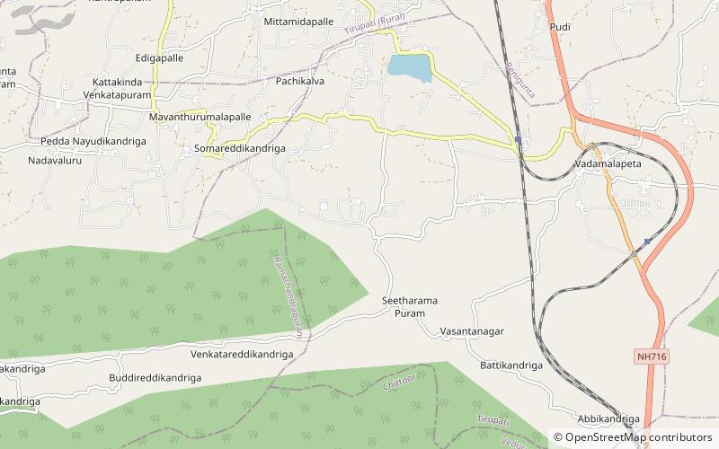 Prasanna Venkateswara Temple location map