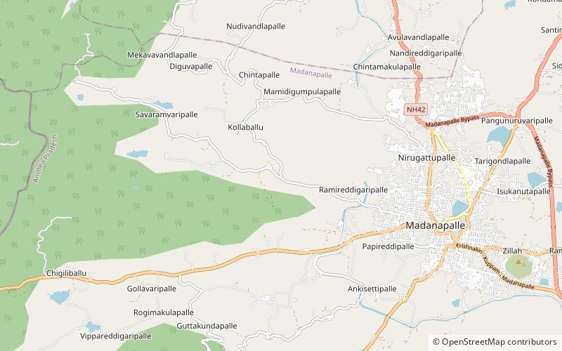 Boyakonda Gangamma location map