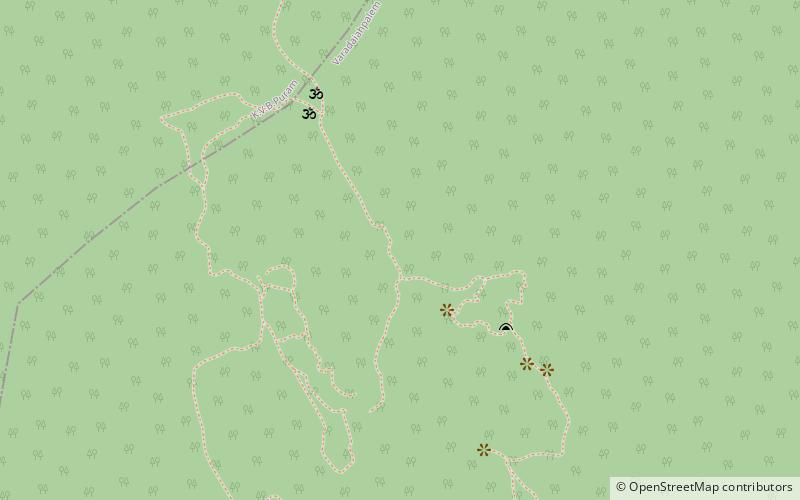 Ubbalamadugu Falls location map