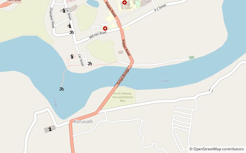 tunga bridge location map