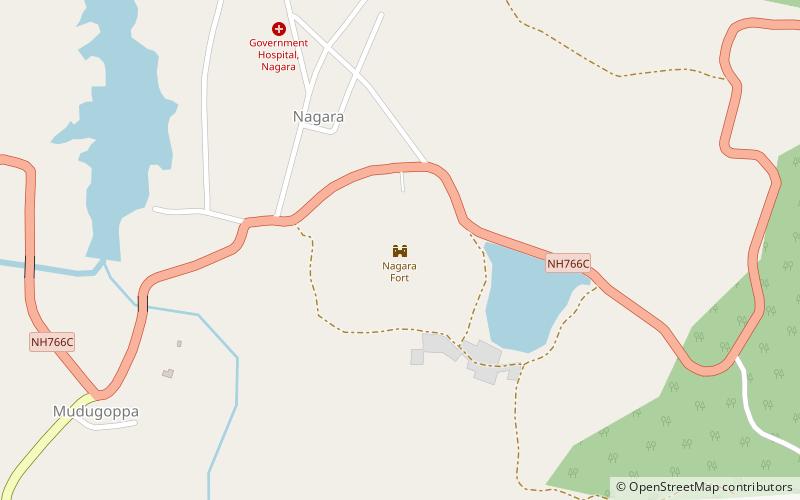 Nagara location map