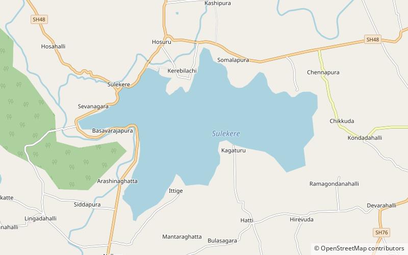 Shanti Sagara location map