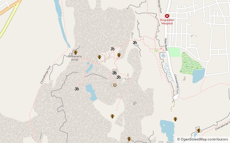 murugha matha chitradurga location map