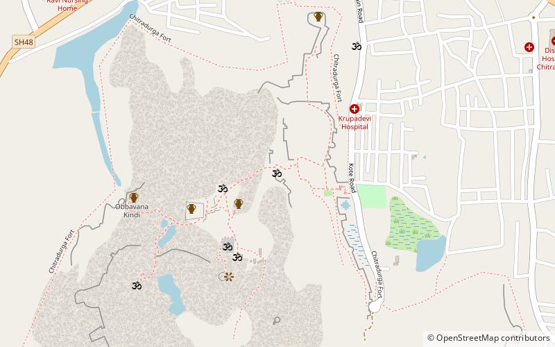 aaneganesha temple chitradurga location map