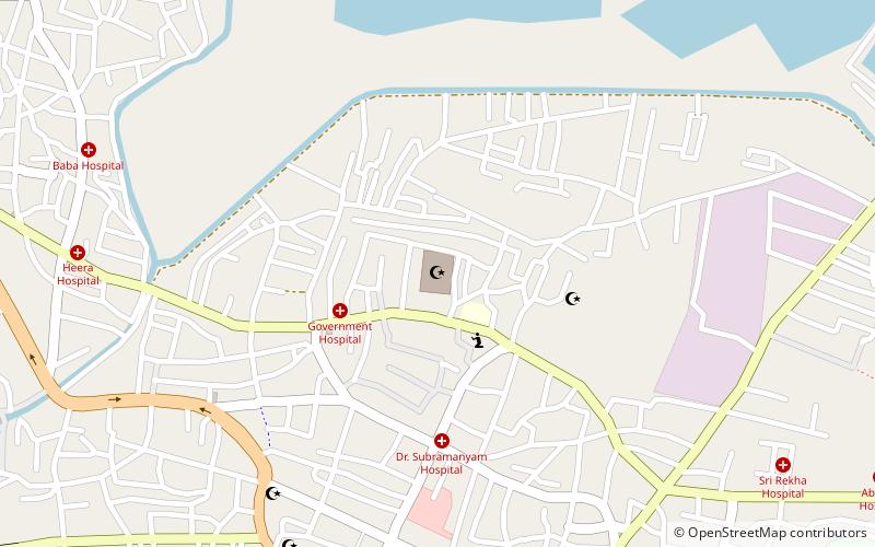 Ameen Peer Dargah location map