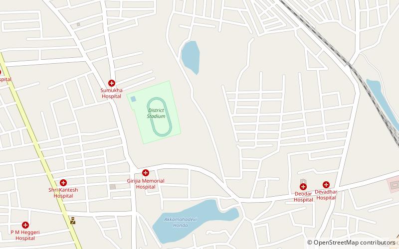 haveri location map