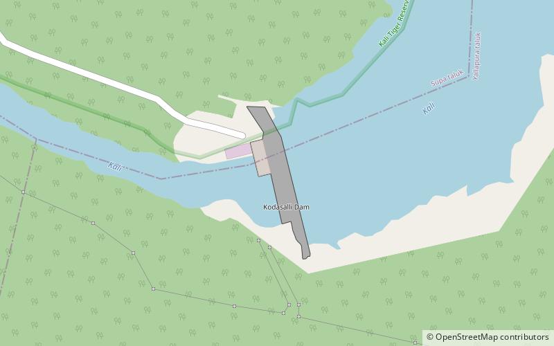 Kodasalli Dam location map