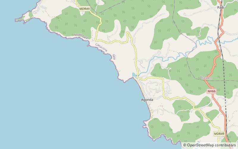 annies beach location map