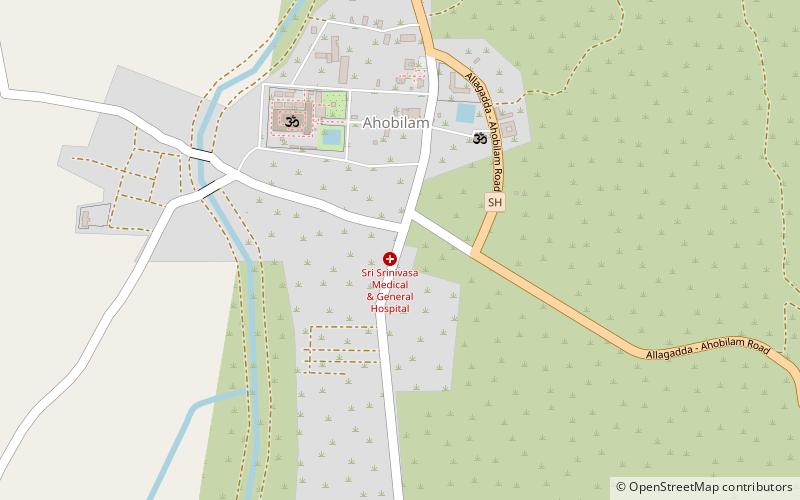 Ahobilam location map