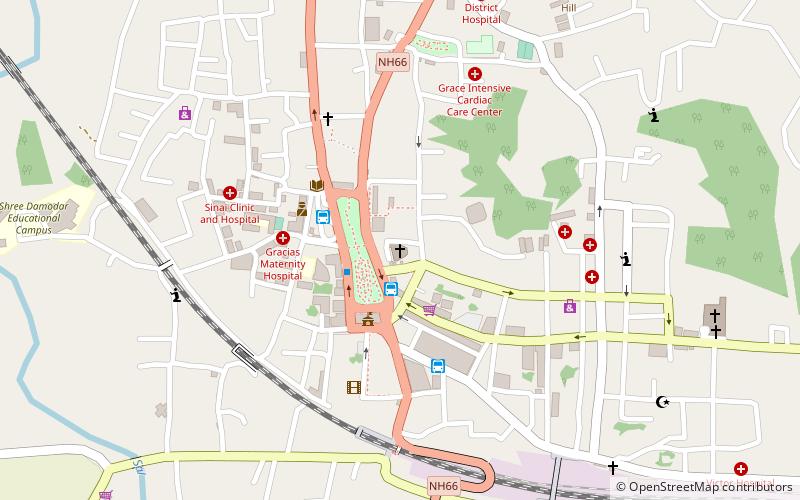 our lady of grace church margao location map