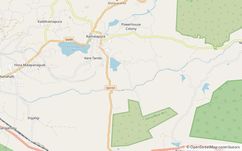 Kannada University location map