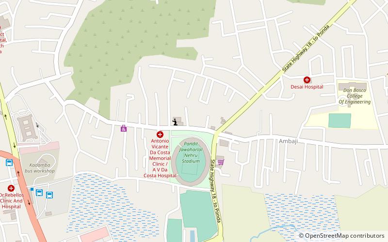 Fatorda location map