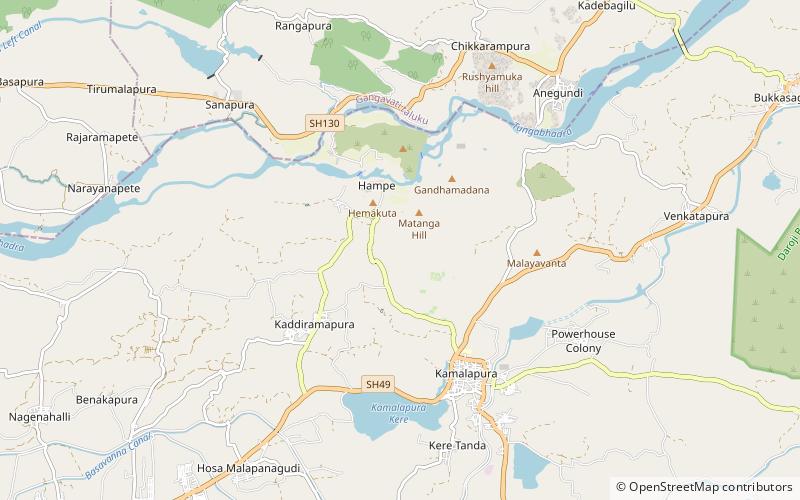 Vijayanagara location map