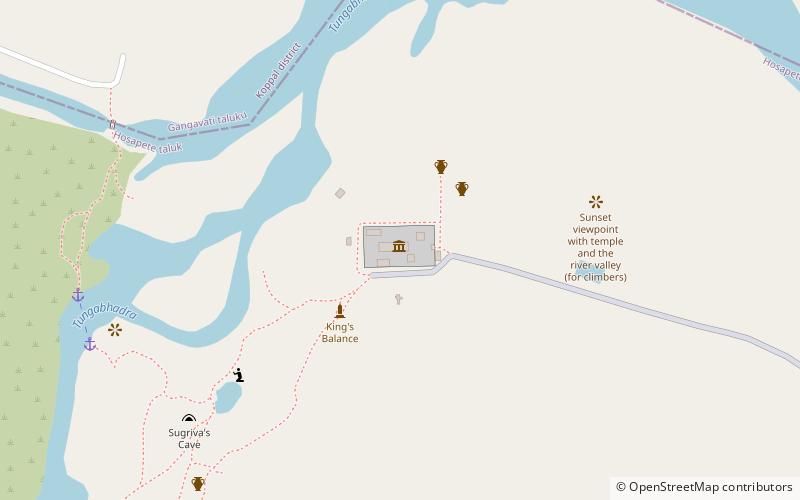 vithala temple hampi location map