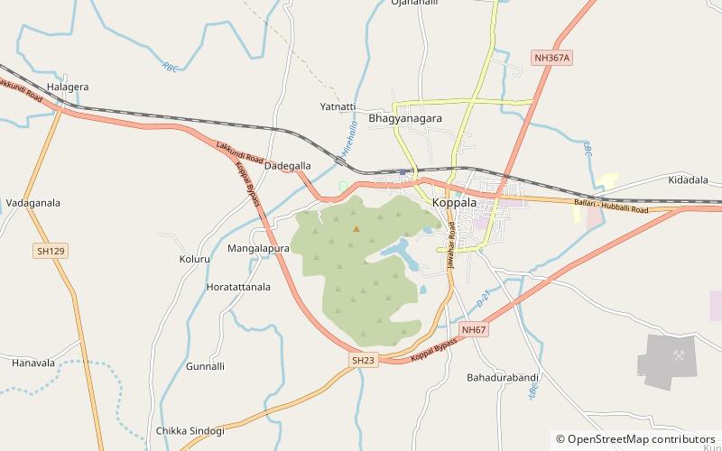 Palkigundu and Gavimath location map