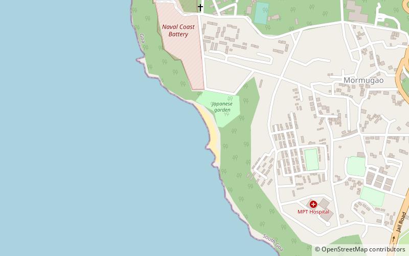 grandmother hole beach vasco da gama location map