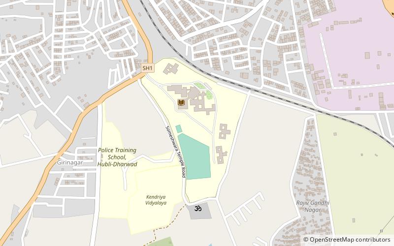 SDM College of Engineering and Technology location map