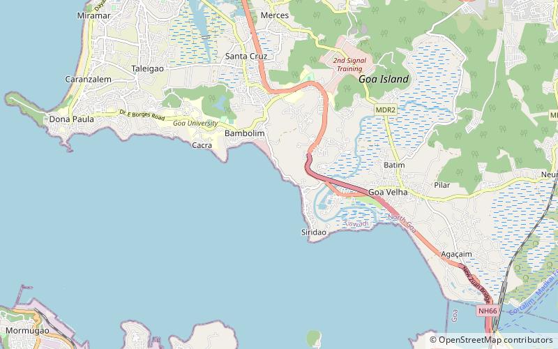 Siridao location map