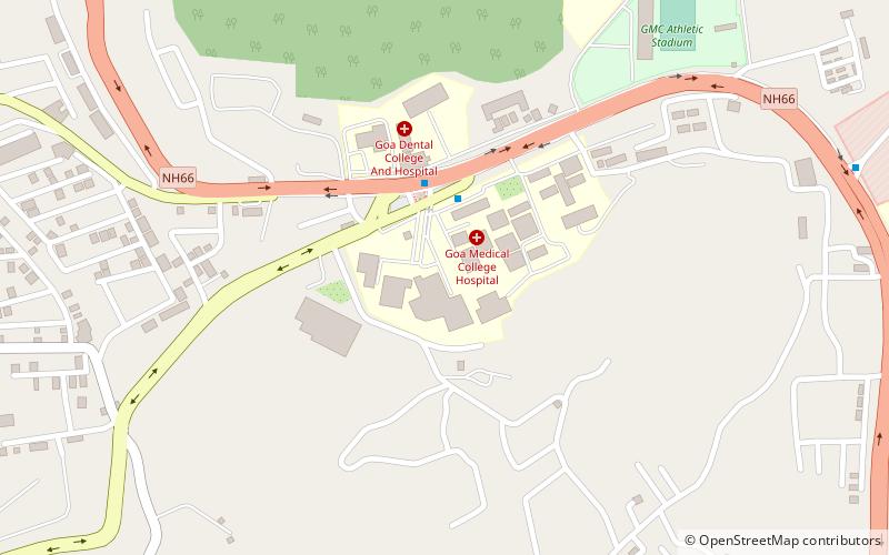 Goa Medical College location map